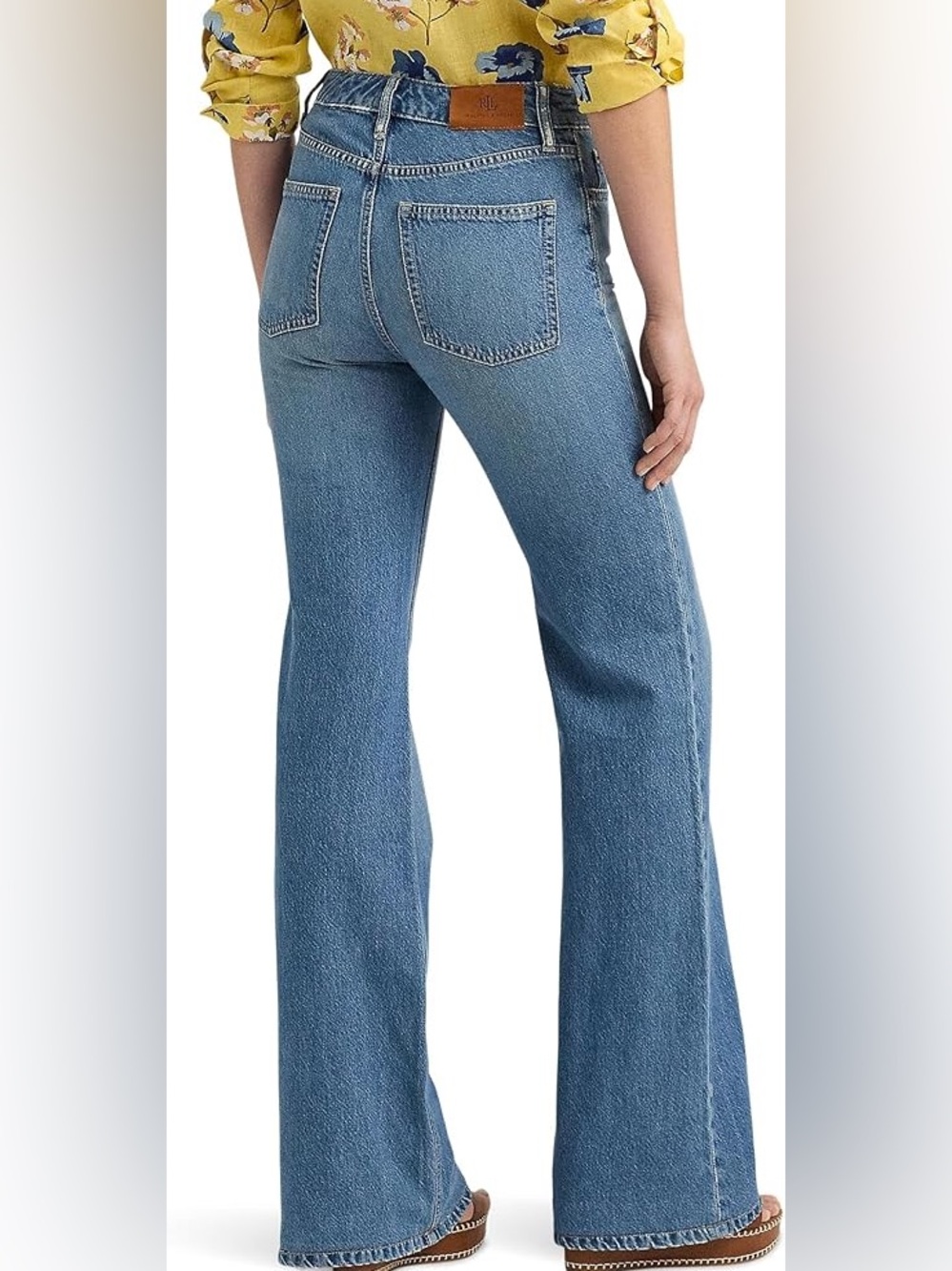 Ralph Lauren High-Rise Blue Jeans